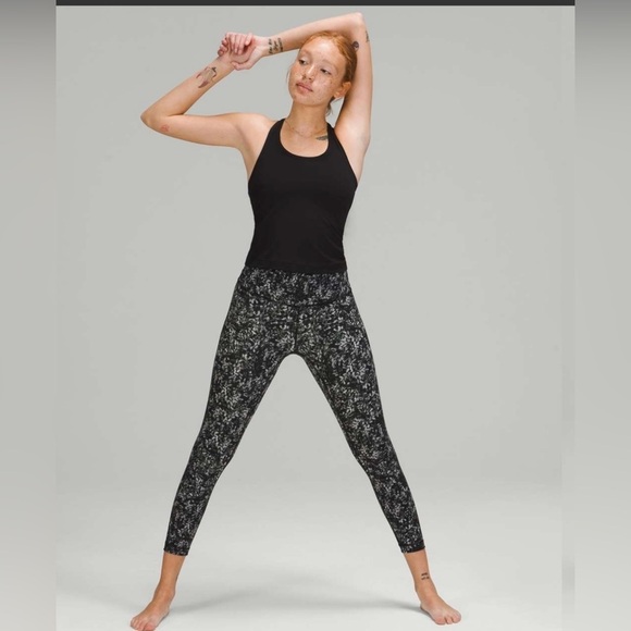 Lululemon Wunder Under High-Rise Tight 25" Blossom Overlay Starlight Multi Color - Picture 3 of 12